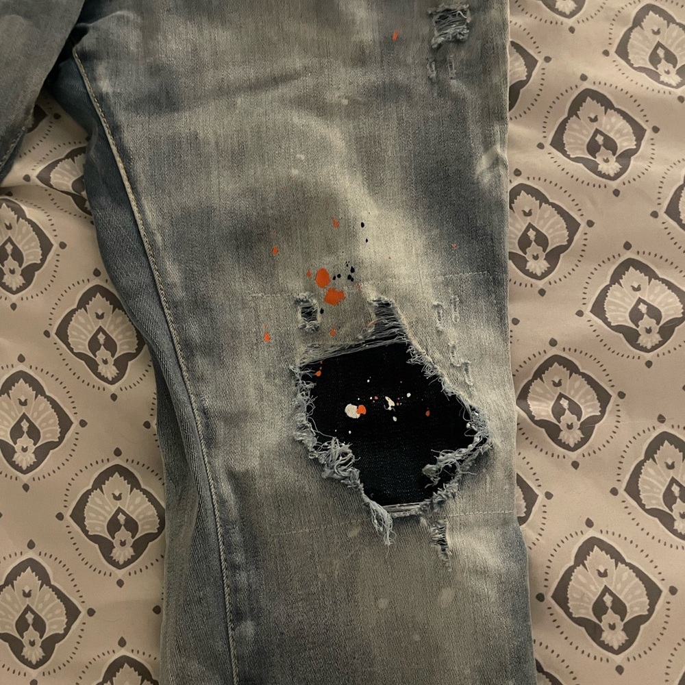 Dsquared2 Skater Mens Jeans Size 50/34 - Picture 7 of 12